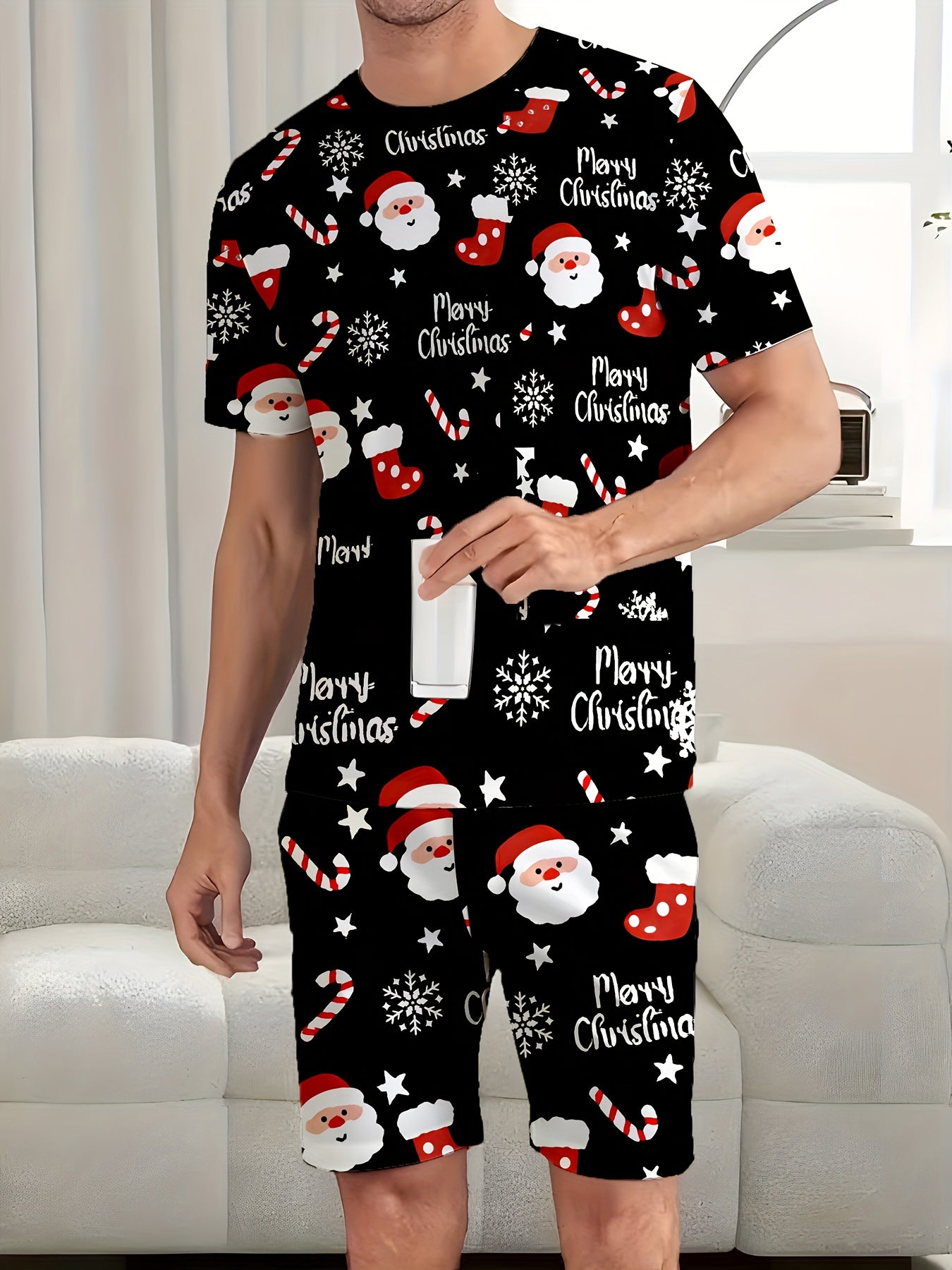 Pánsky vianočný set – Santa a cukrovinky