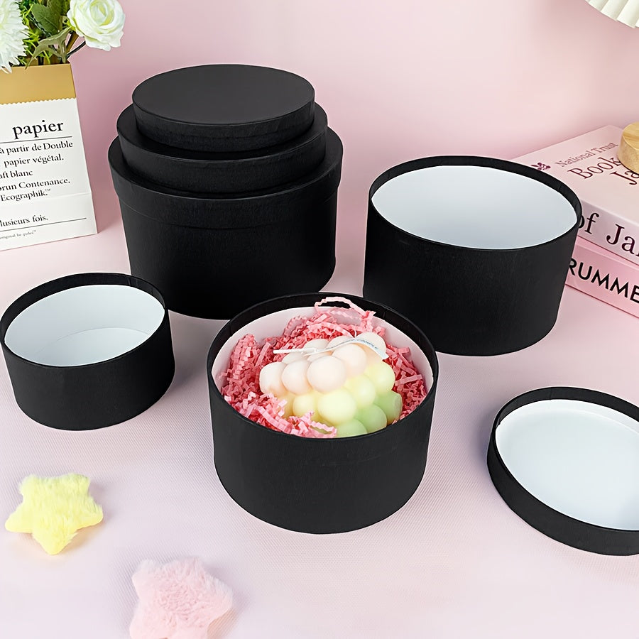 Sada darčekových krabíc – čierna