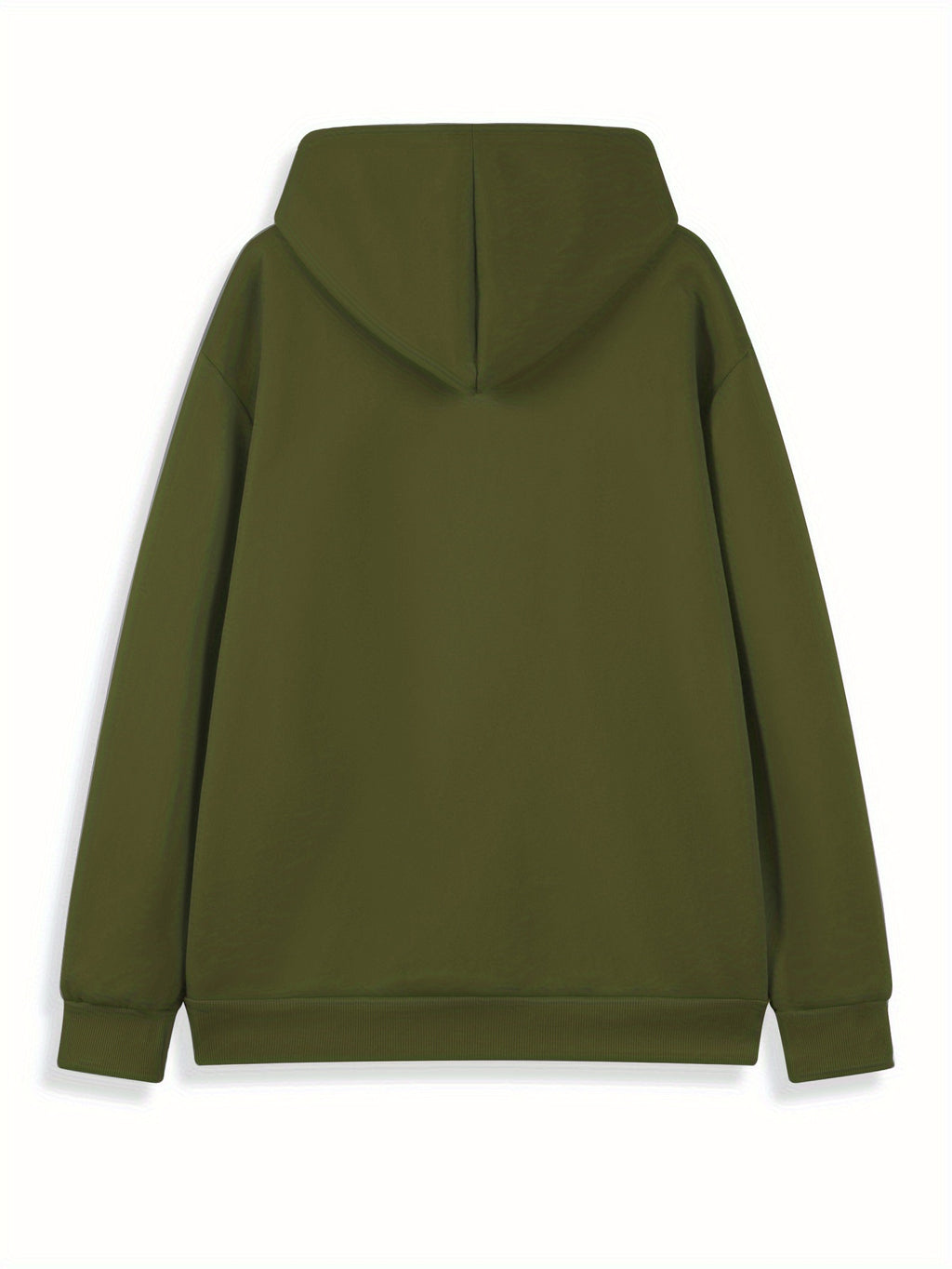 Mužská červená mikina s kapucňou – s jeleňom