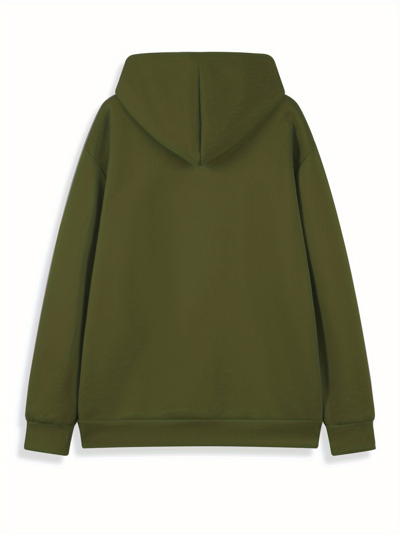 Mužská červená mikina s kapucňou – s jeleňom