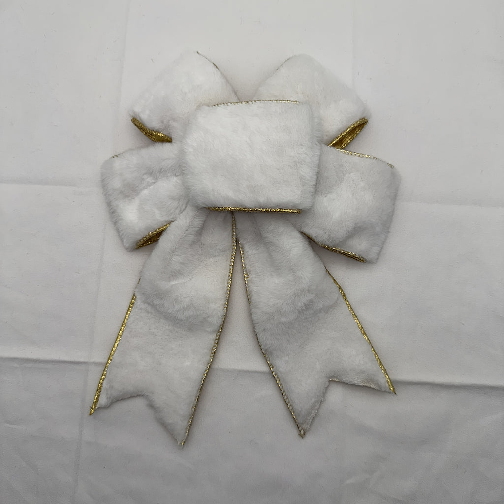 Dekoračná mašľa – biela