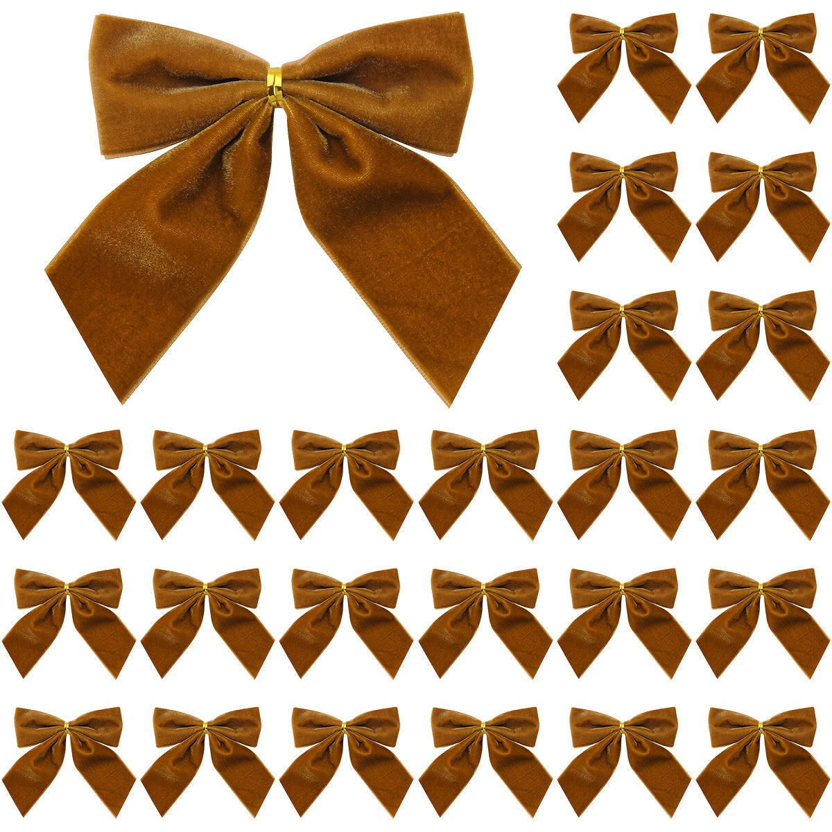 Vianočné mašle – burgundské