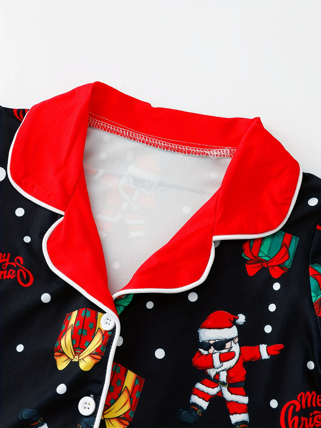 Vianočné pyžamo pre súrodencov – zmiešané farby