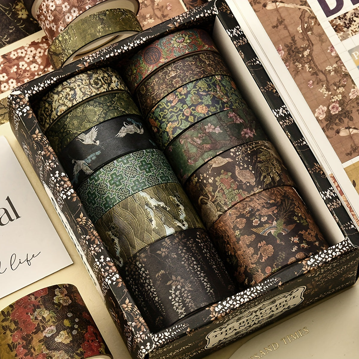 Dekoratívna lepiaca páska – geometrické vzory