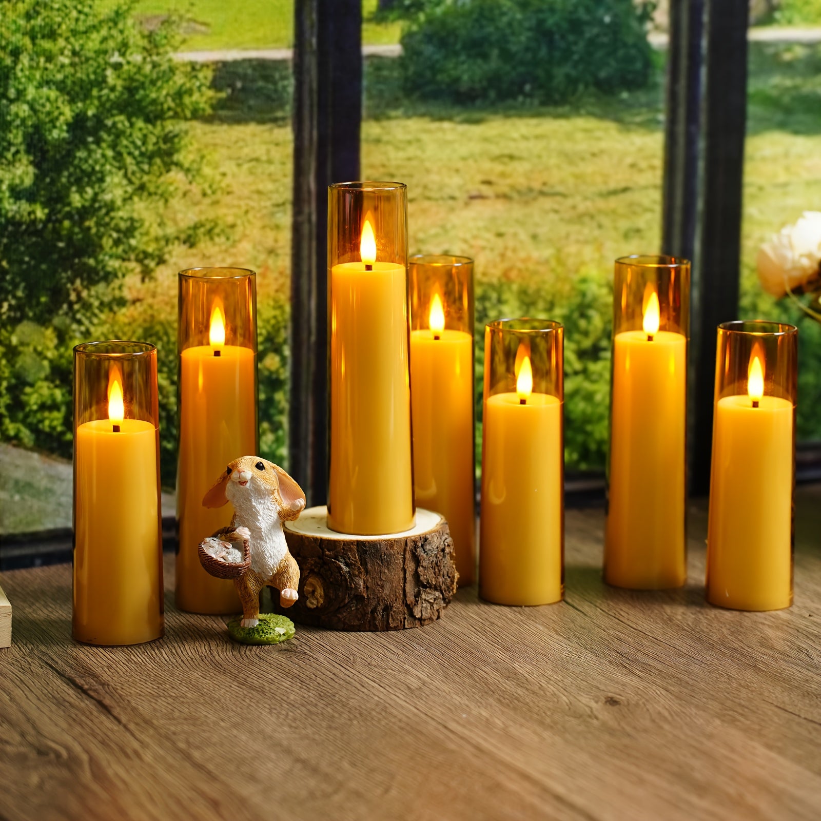 LED sviečky – 12ks rôzne farby