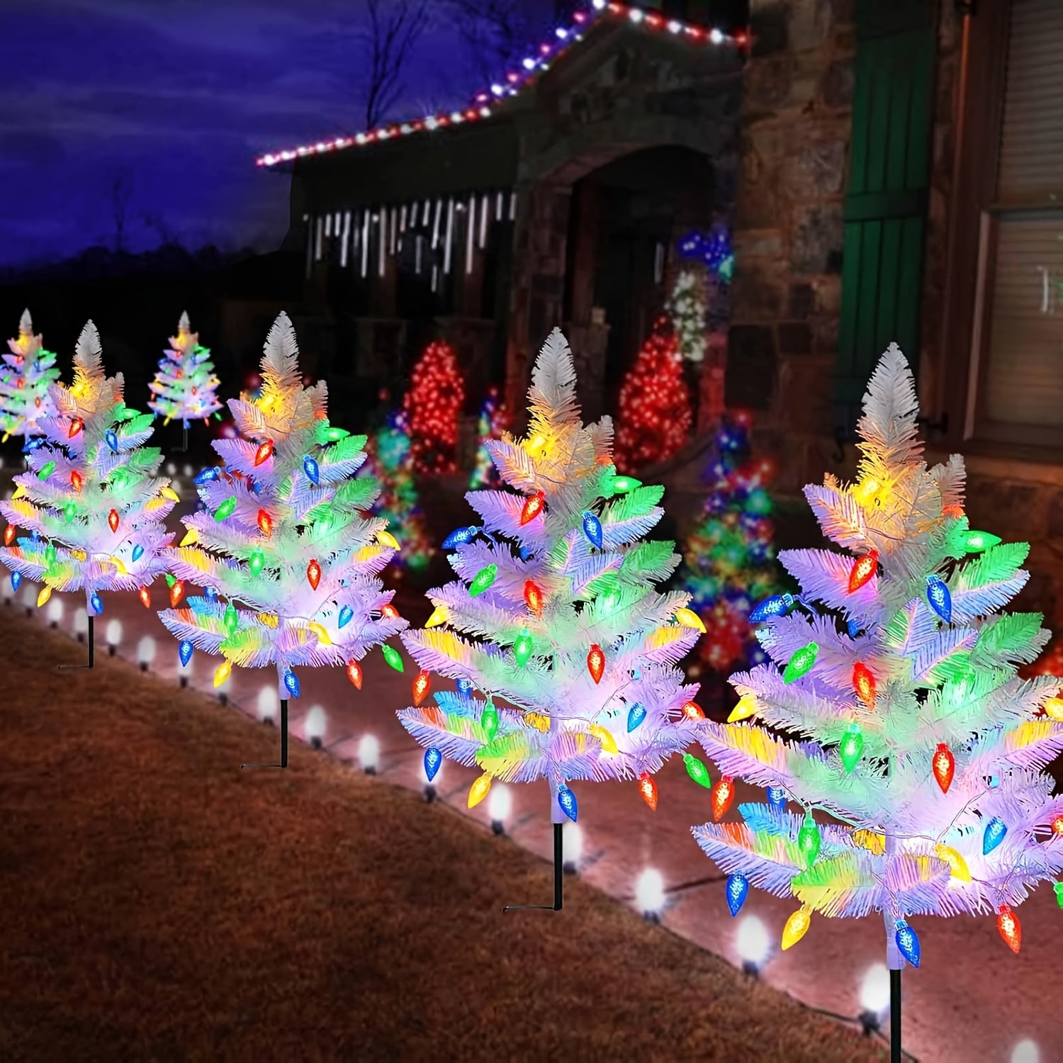 Vianočné svetielka – vonkajšie