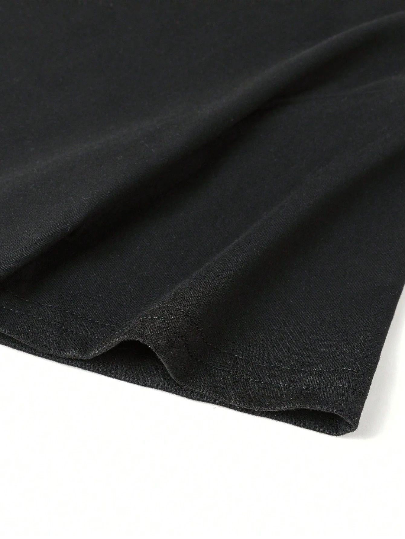 Detské Vianočné tričko – čierne