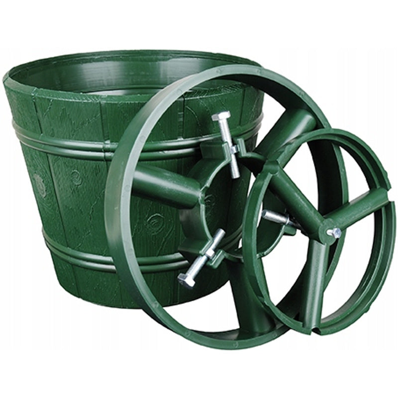 Stojan na vianočný stromček – zelený