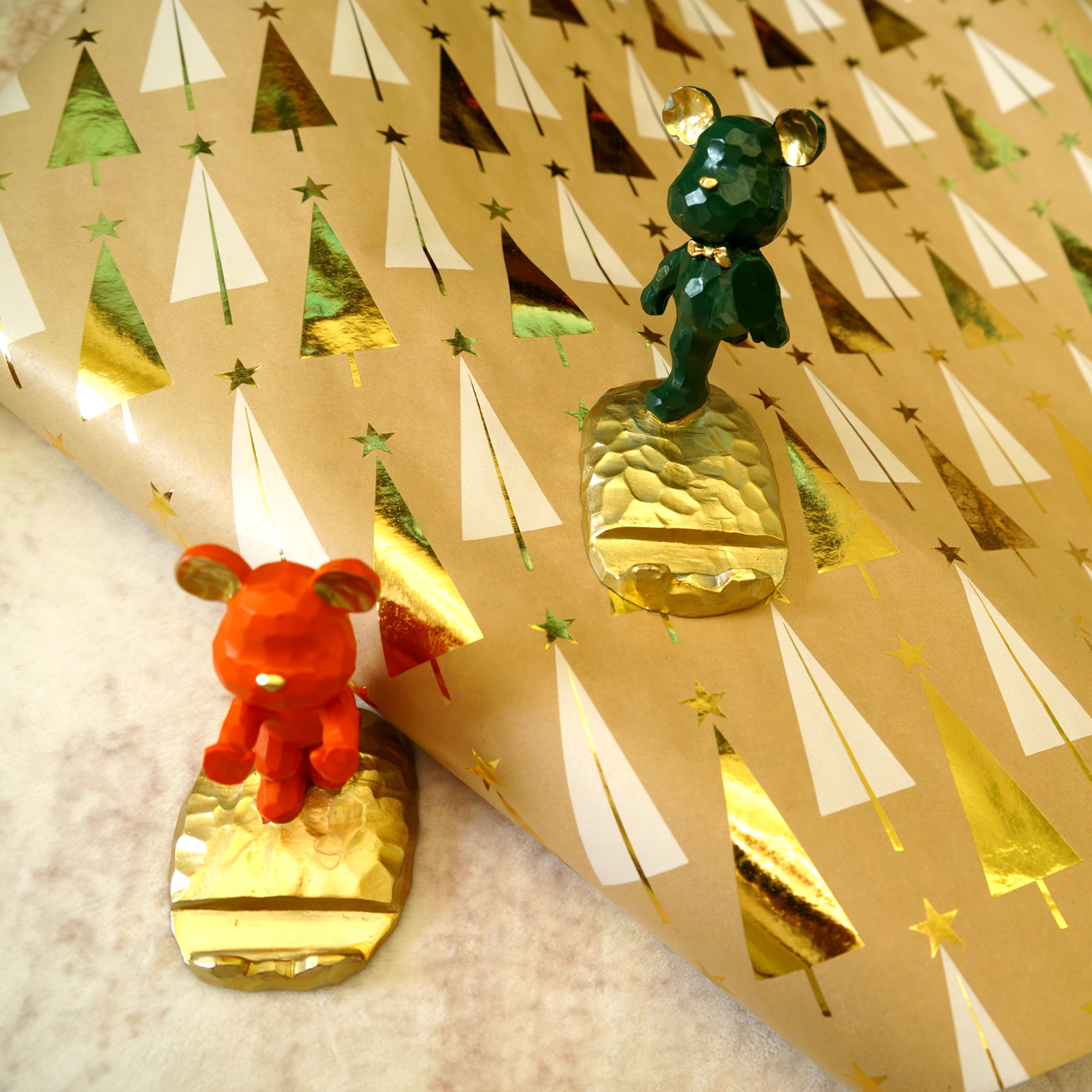 Fólia na darčeky – zlatá