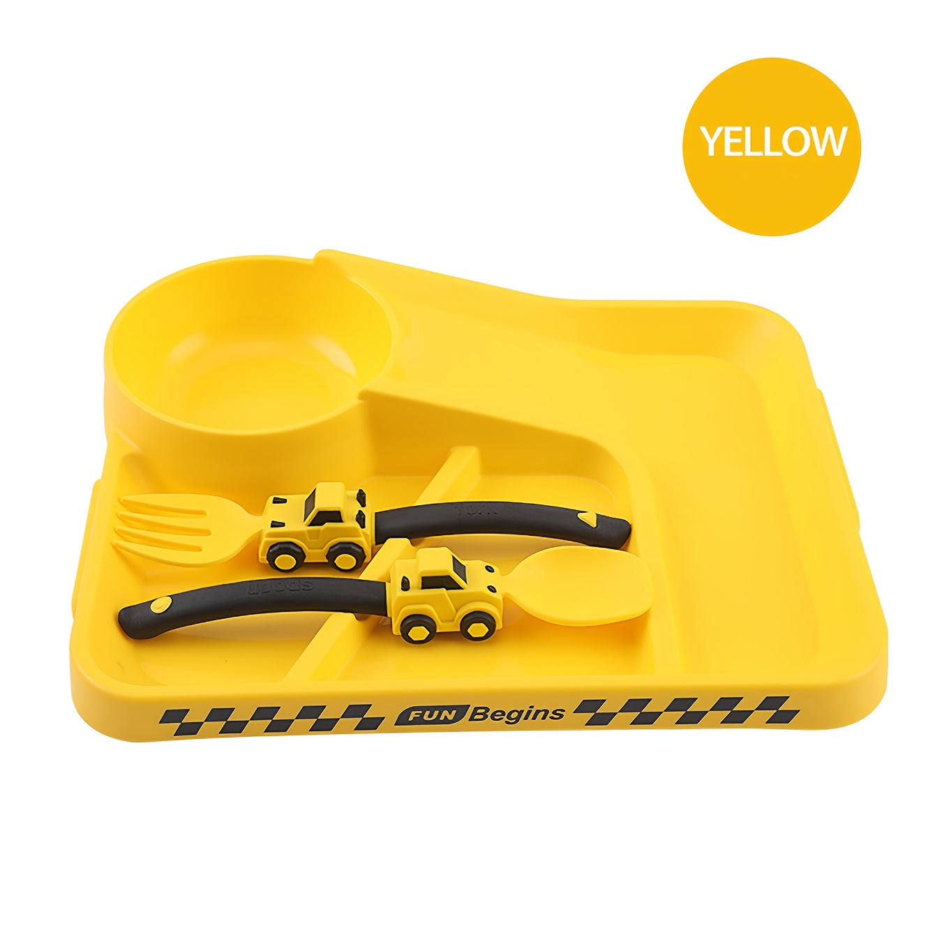 Súprava plastových tanierov – 3ks