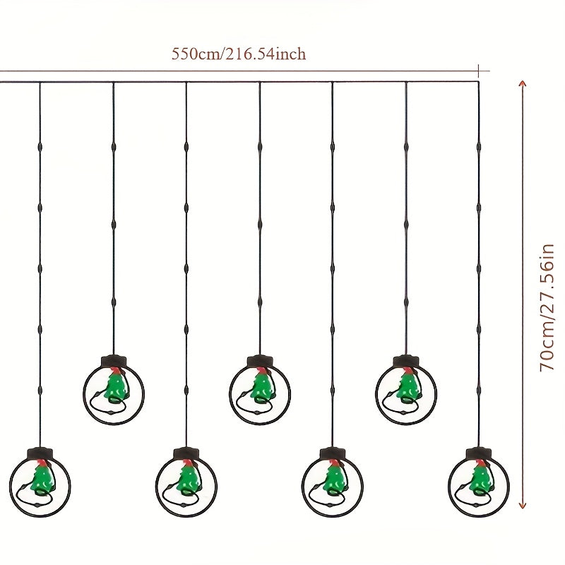 Vianočné svetielka – závesné