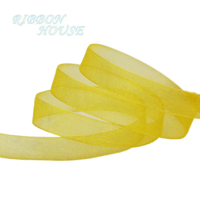 Organza stužka – 12mm 45 metrov