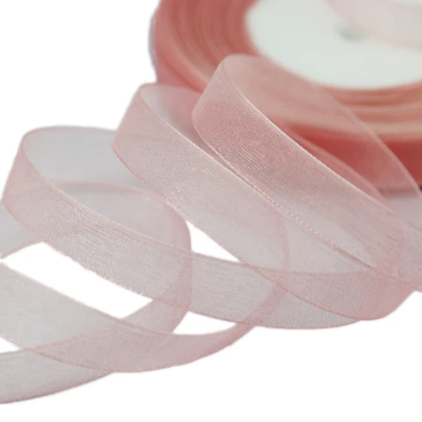 Organza stužka – 12mm 45 metrov