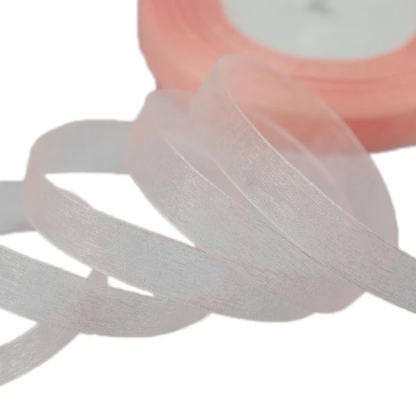 Organza stužka – 12mm 45 metrov