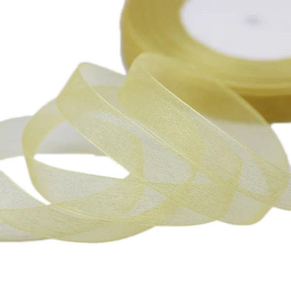 Organza stužka – 12mm 45 metrov