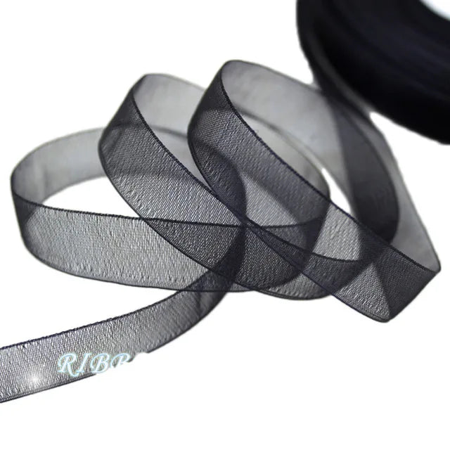 Organza stužka – 12mm 45 metrov