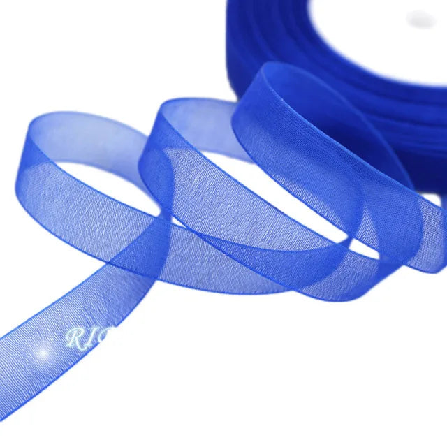 Organza stužka – 12mm 45 metrov