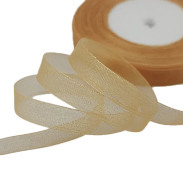 Organza stužka – 12mm 45 metrov