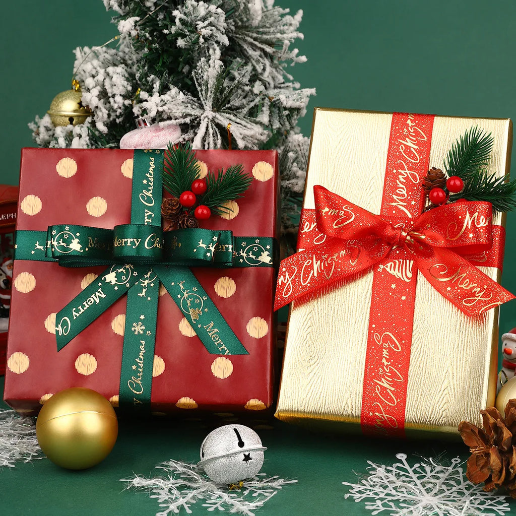 Vianočná saténová stuha – 4.57m