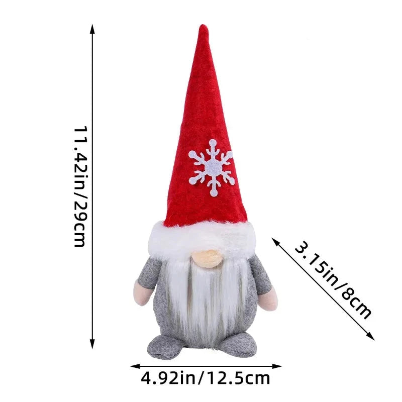 Vianočný trpaslík – plyšová bábika