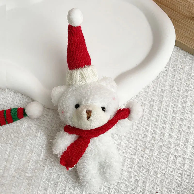 Vianočný medvedík – plyšový