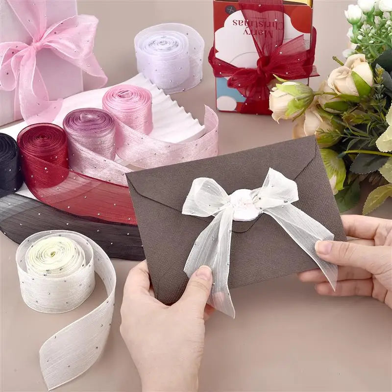 Stuha na darčeky – priesvitná