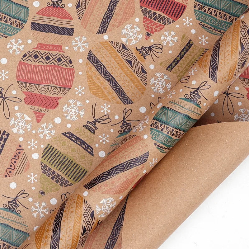 Darčekový papier – hnedý kraft