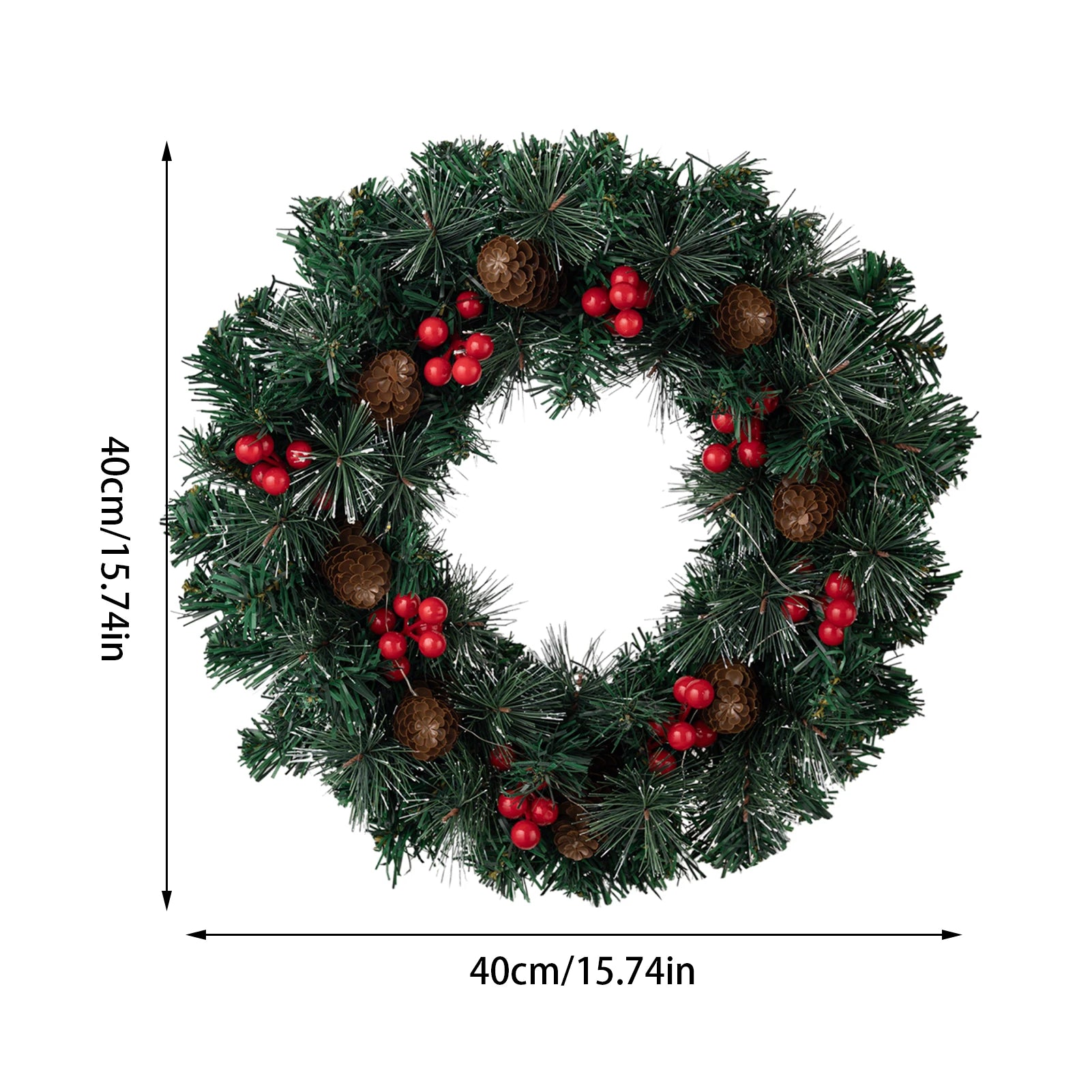 Vianočný veniec – umelý