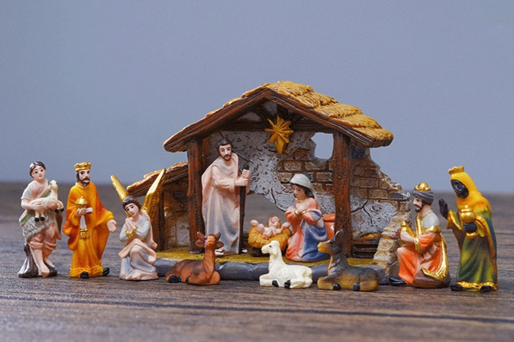 Vianočné figúrky – betlehem