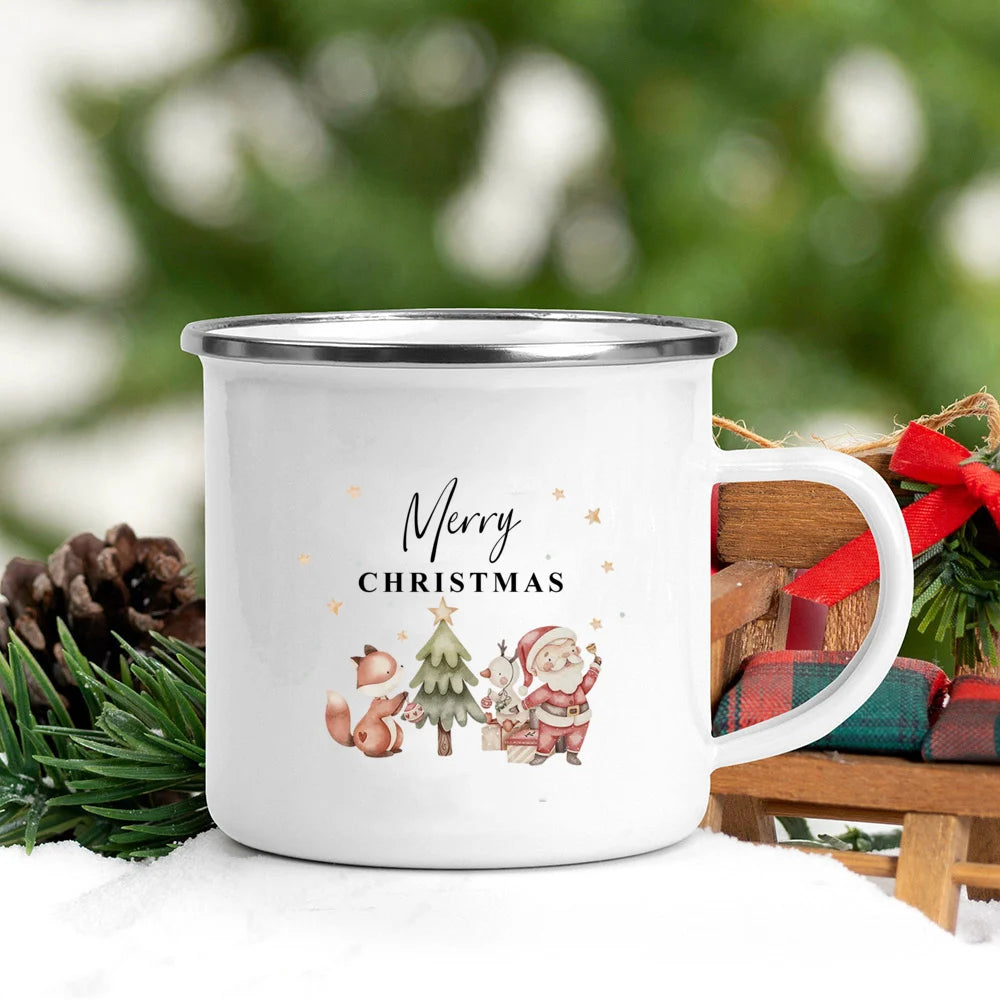 Vianočný hrnček – biely