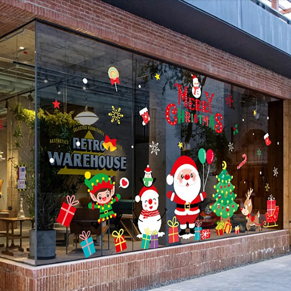 Vianočné nálepky – detská izba