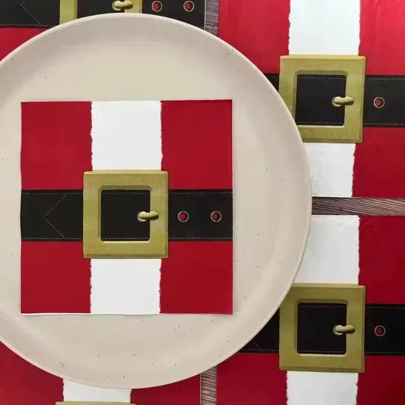 Vianočné servítky – Santa Claus