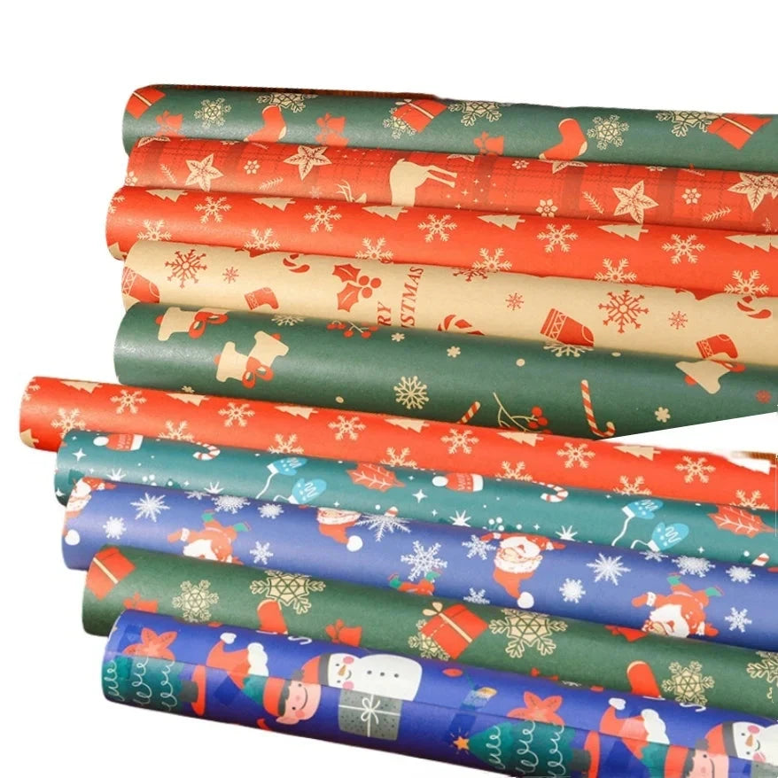 Vianočný baliaci papier – Santa Claus