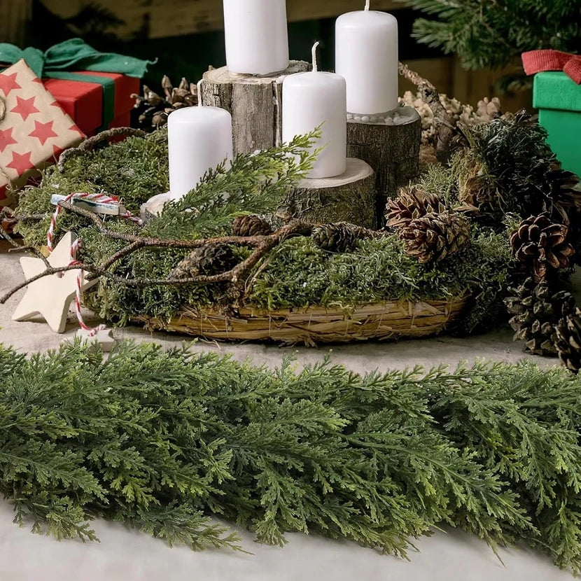 Umelá rastlina – Vianočná girlanda