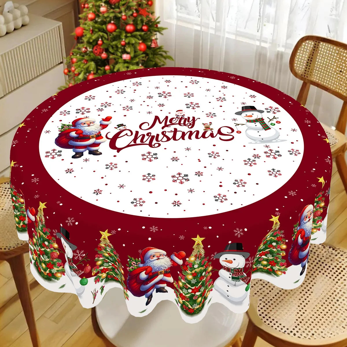 Vianočný obrus – okrúhly 150cm