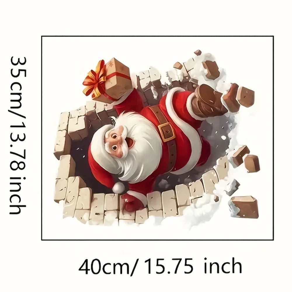 Nálepka Santa Claus na stenu