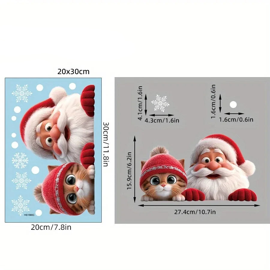 Samolepiaca dekorácia – Santa Claus