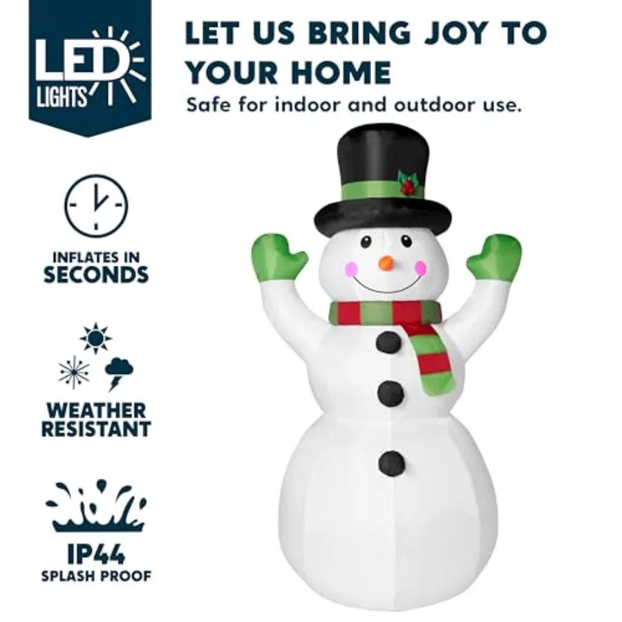 Vianočný snehuliak – 180 cm