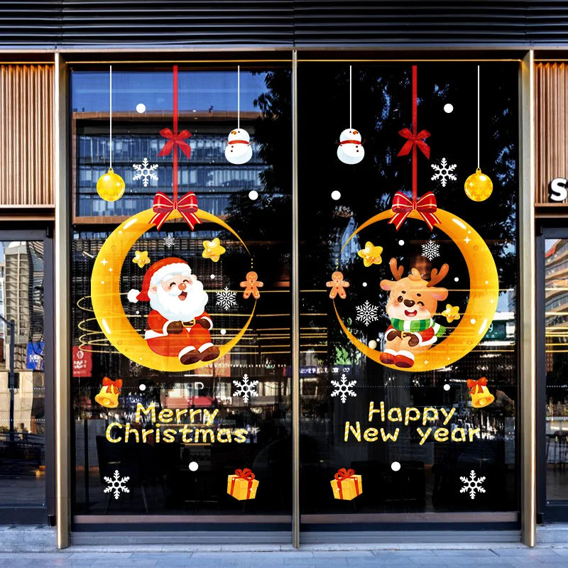 Vianočné nálepky – detská izba