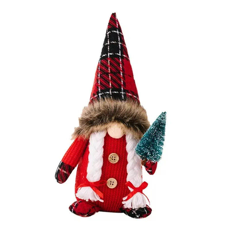 Vianočný trpaslík – plyšový