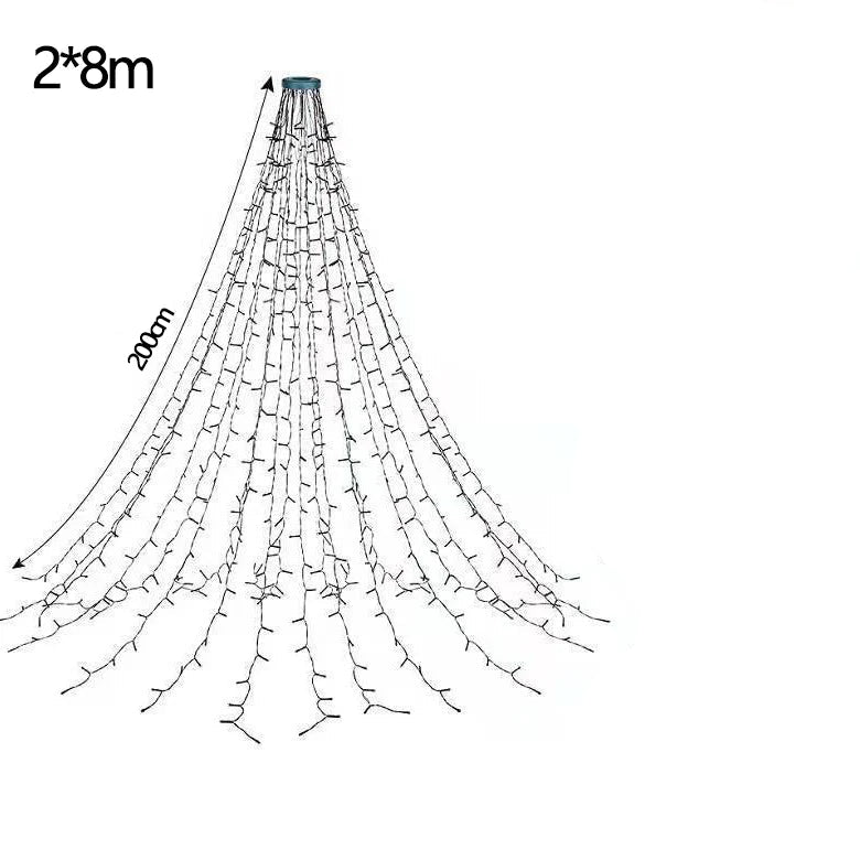 Vianočné svetielka – teplá biela