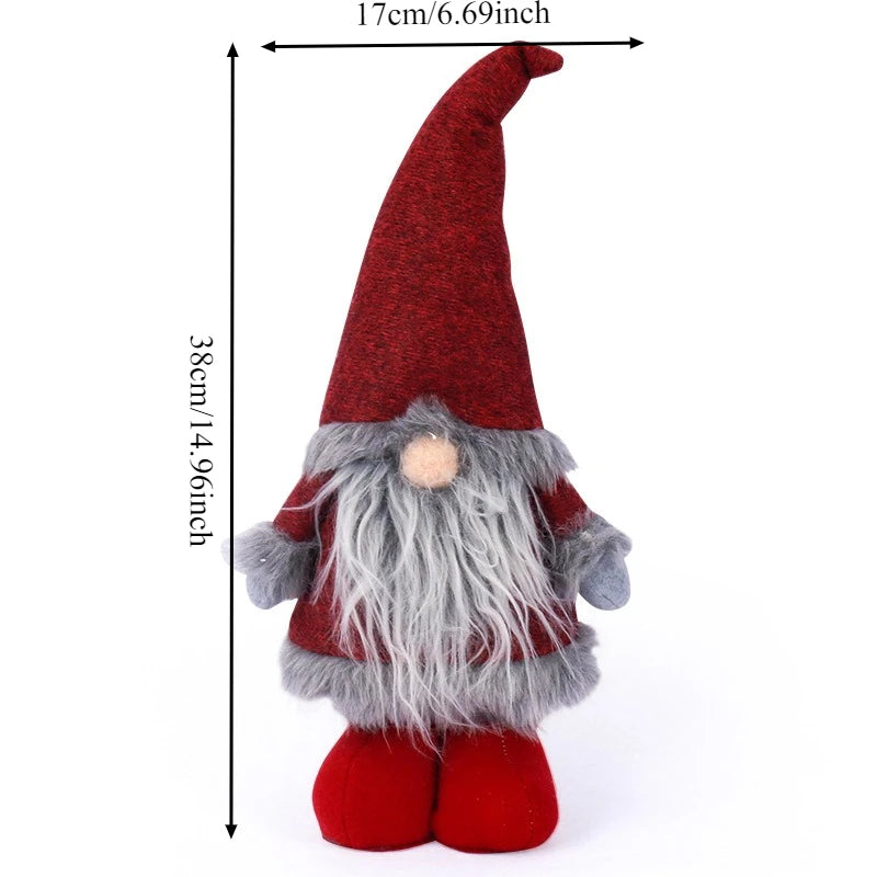 Vianočné dekorácie – bábika Santa Claus