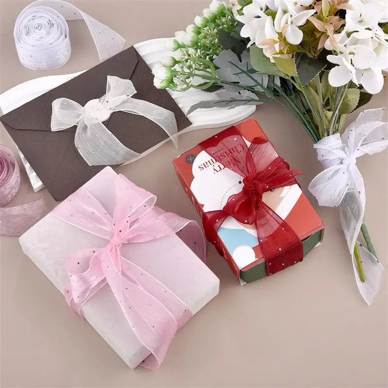 Stuha na darčeky – priesvitná