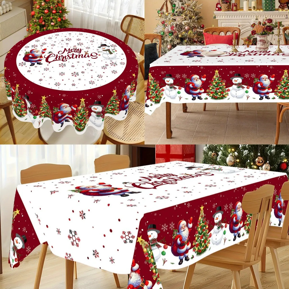 Vianočný obrus – okrúhly 150cm