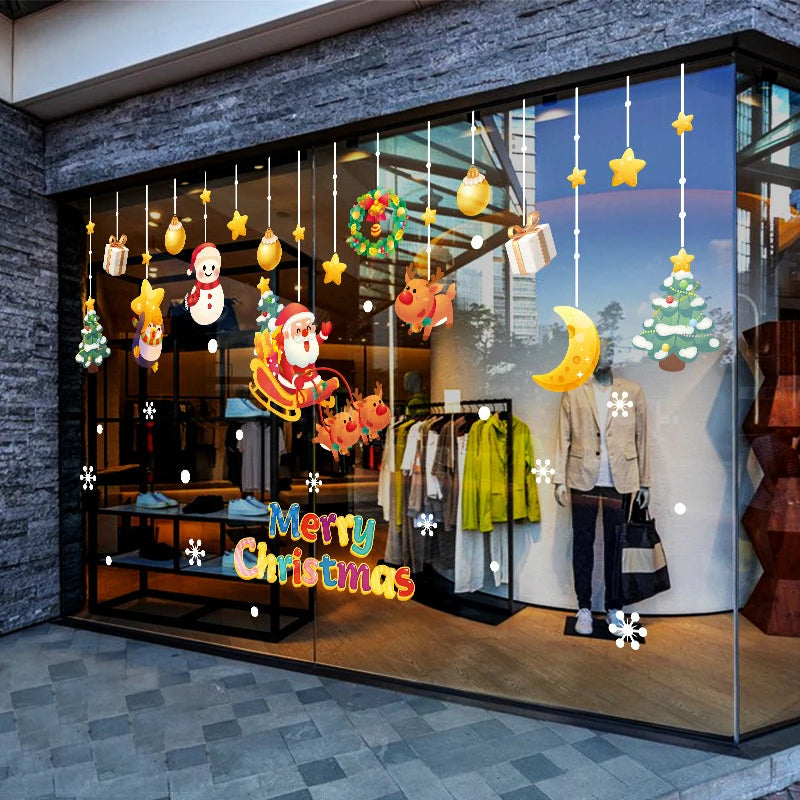 Vianočné nálepky – detská izba