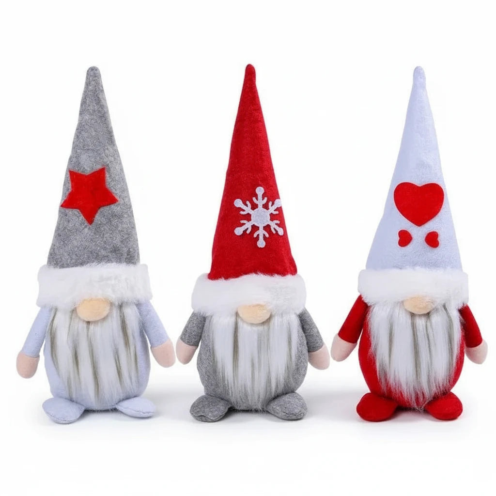 Vianočný trpaslík – plyšová bábika