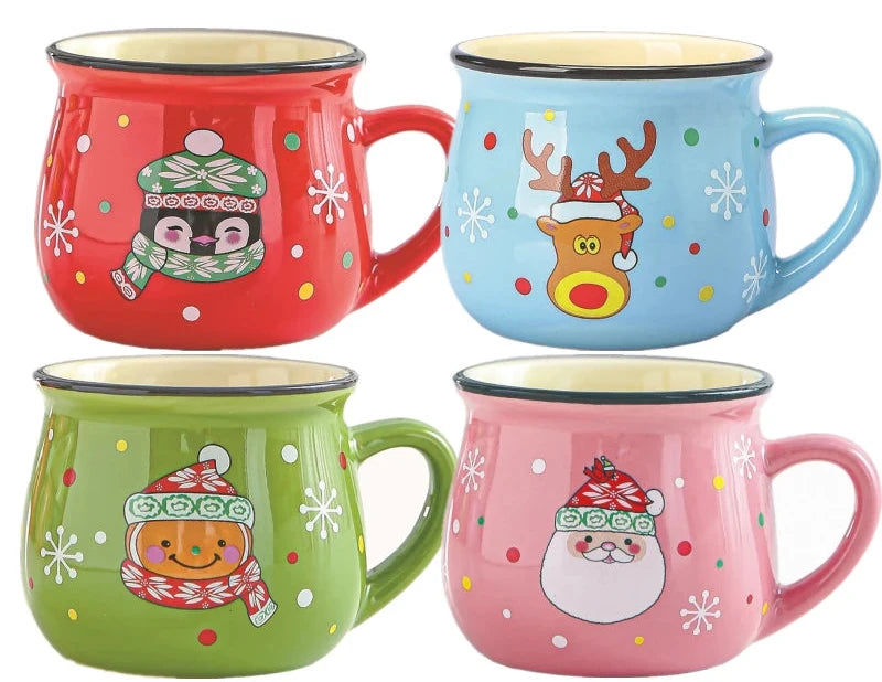 Vianočné hrnčeky – Kawaii