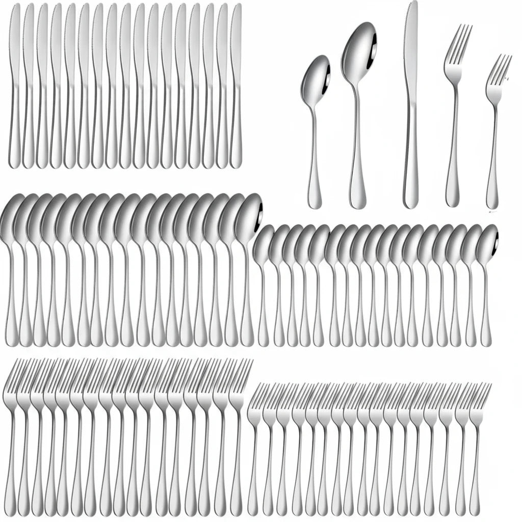 Súprava príbora – strieborná