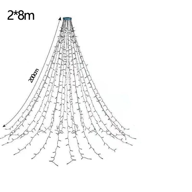 Vianočné svetielka – teplá biela
