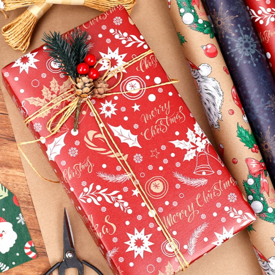 Darčekový papier – hnedý kraft